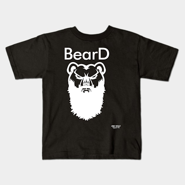 BearD Beard Kids T-Shirt by KitsuneMask